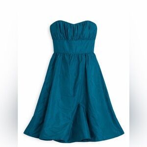 As U Wish Teal Strapless Dress Juniors Size 3, Women’s XS/0) Party Cocktail Mini